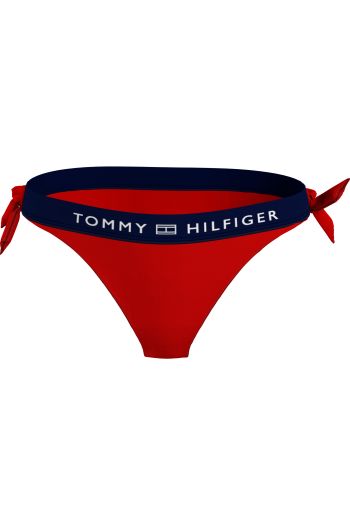 Tommy Hilfiger UW0UW03395-XLG, Bikini Μαγιό με δέσιμο ΚΟΚΚΙΝΟ